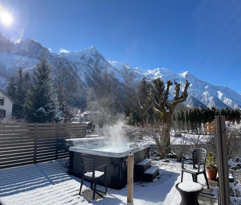 Chalet Hotel La Sapiniere Chamonix Eksteriør billede