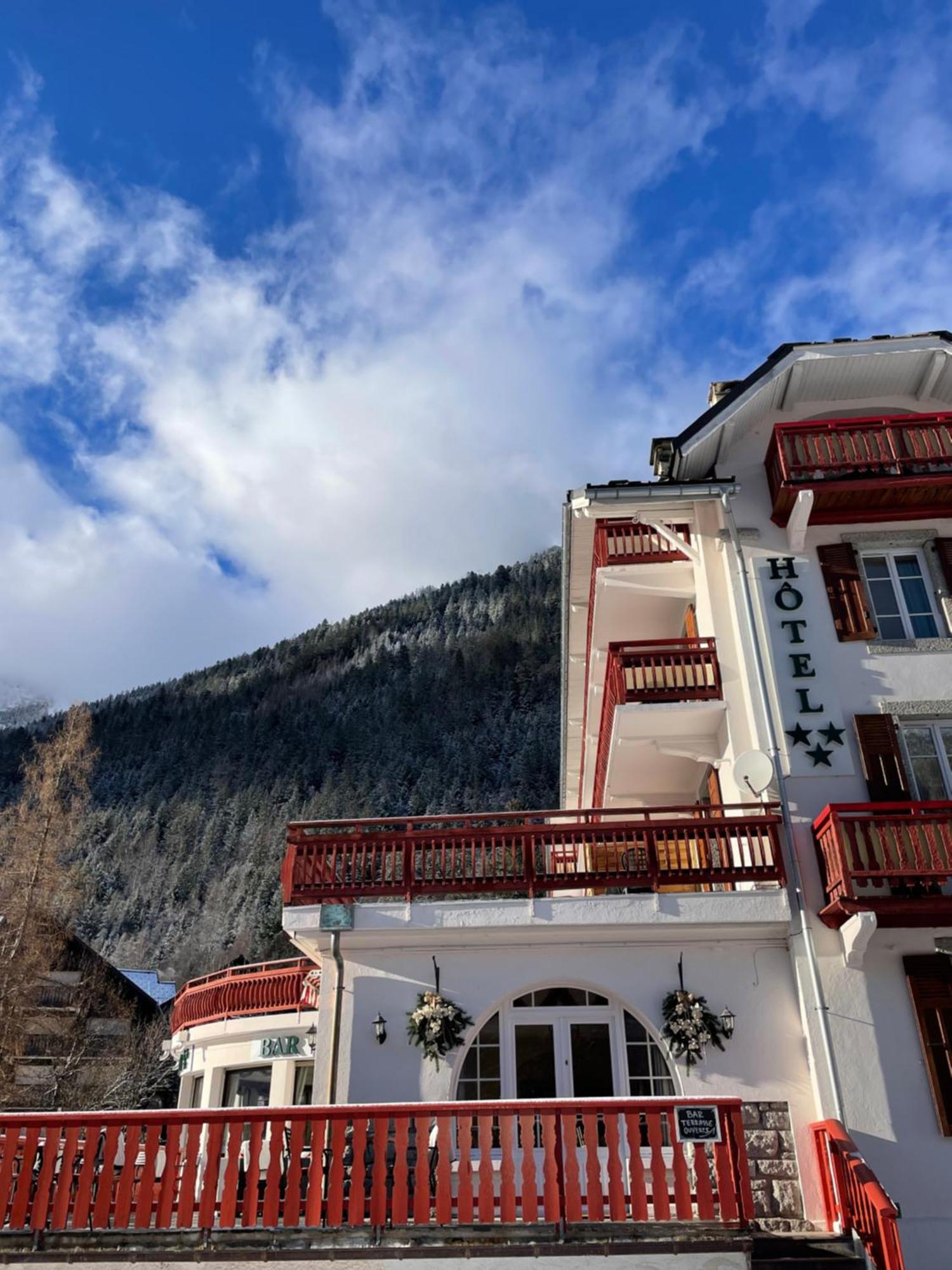 Chalet Hotel La Sapiniere Chamonix Eksteriør billede