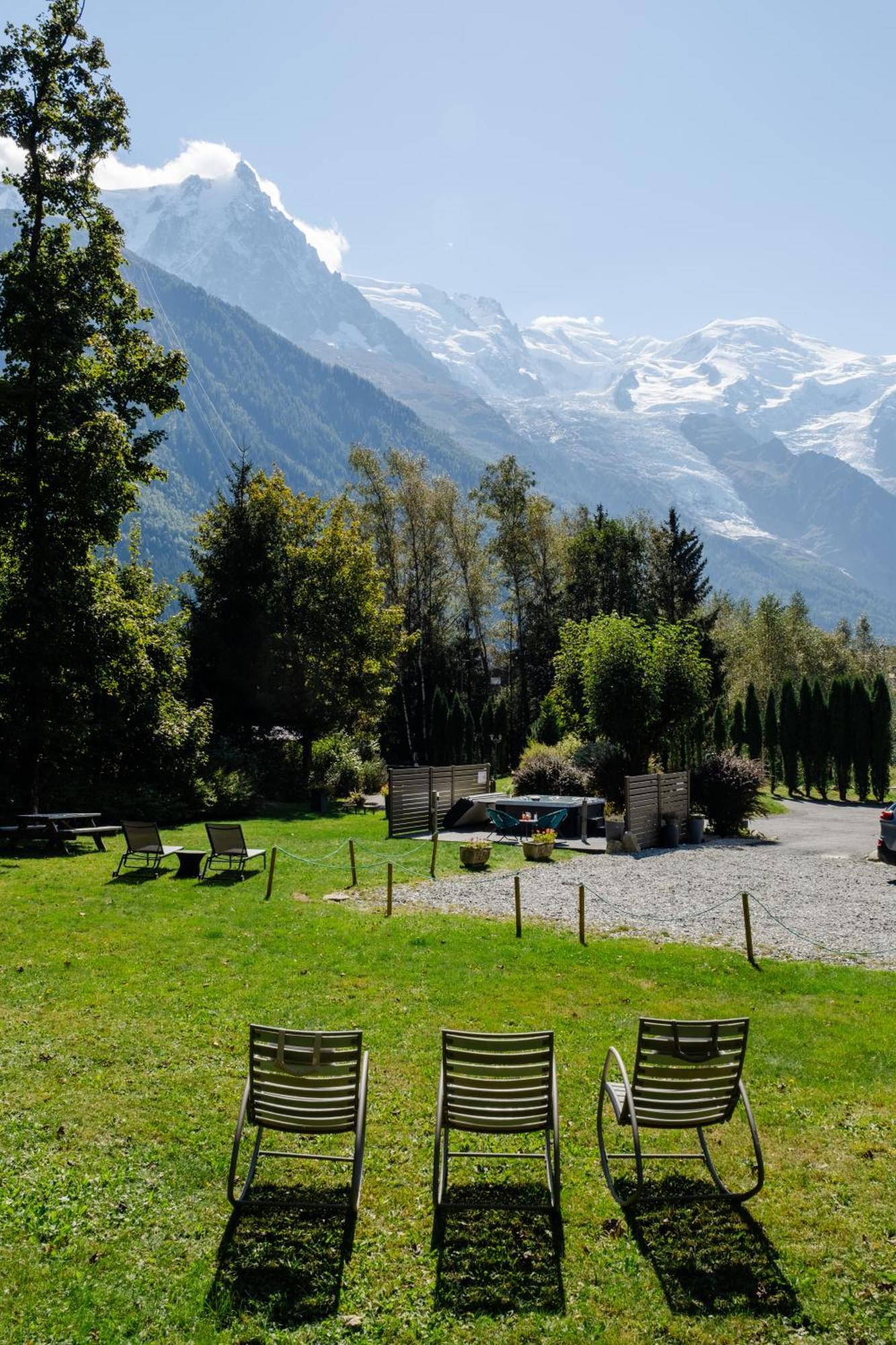 Chalet Hotel La Sapiniere Chamonix Eksteriør billede