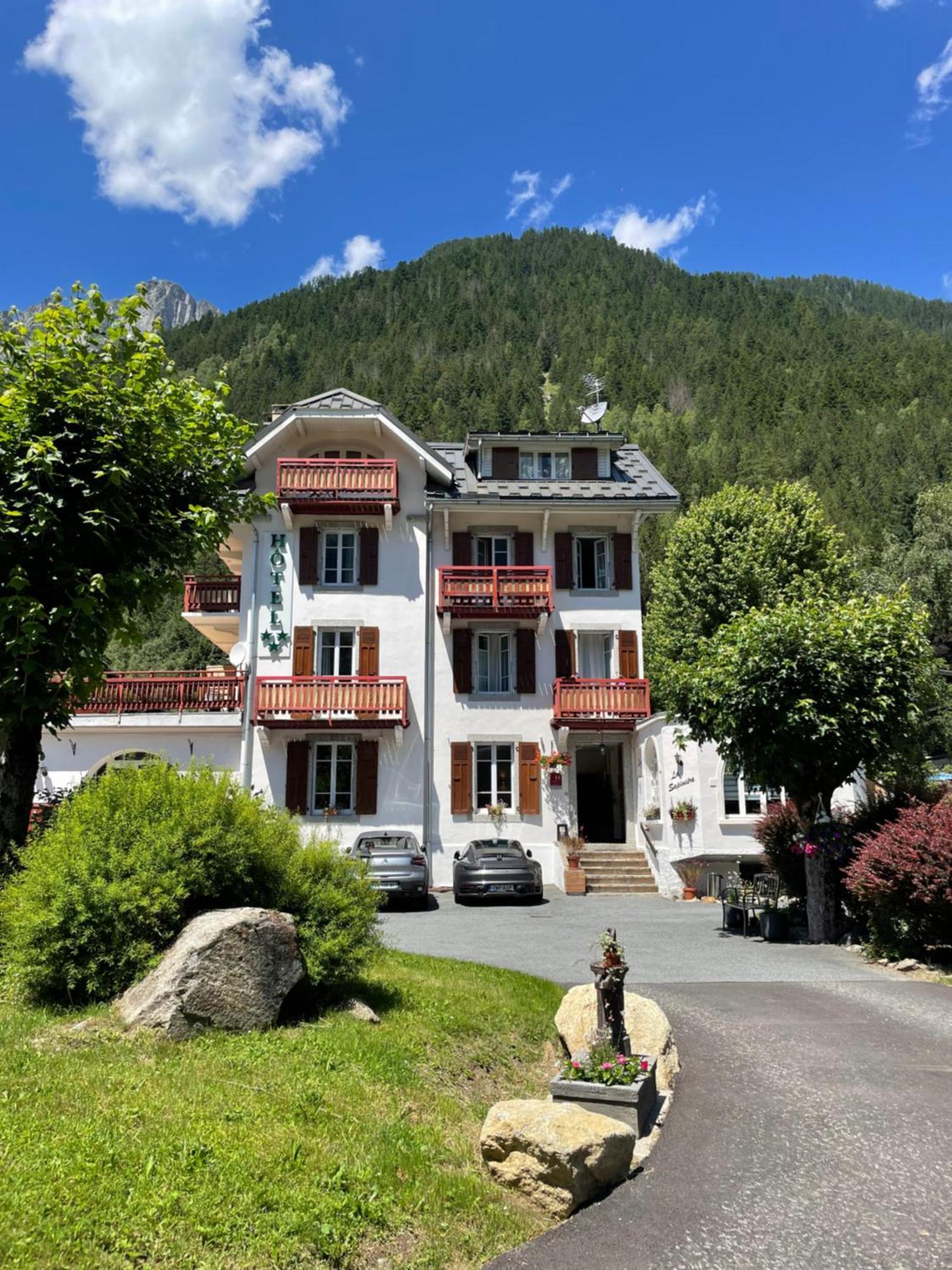 Chalet Hotel La Sapiniere Chamonix Eksteriør billede